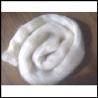 raw white, 32 to 38 microns., NA, for carpet yarn manufacturing