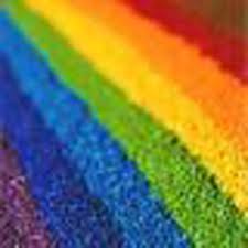 For Nylon, Polyester & Acetate Fabric, Raibow colour shade