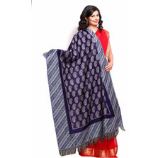 100% Cotton, Grey / Blue