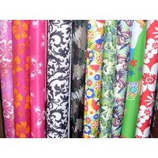 130gsm - 200gsm, Hi-Viz Fluro. Knitted 100% Polyester, Dyed, Tricot knitted