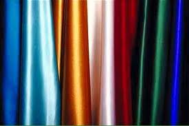 80 to 140 GSM, 100% Satin, Dyed, Plain