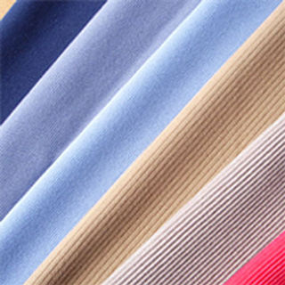 100 to 150 gsm, 97% Cotton / 3% Lycra , Dyed, Plain