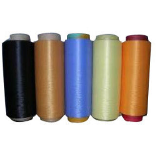 Raw White/Dyed, For Knitting - Dye guarantee , 30/1 Ne, 100% Polyester