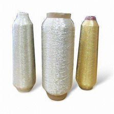 Dyed, For embroidery purpose, 150Denier, Metallic