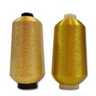 Golden or Silver, For knitting, 24 micron, 100% Metallic