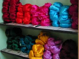 Dyed, For Silk Fabric, 120-132 Denier,  100% Silk