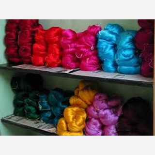 Dyed, For Silk Fabric, 120-132 Denier,  100% Silk