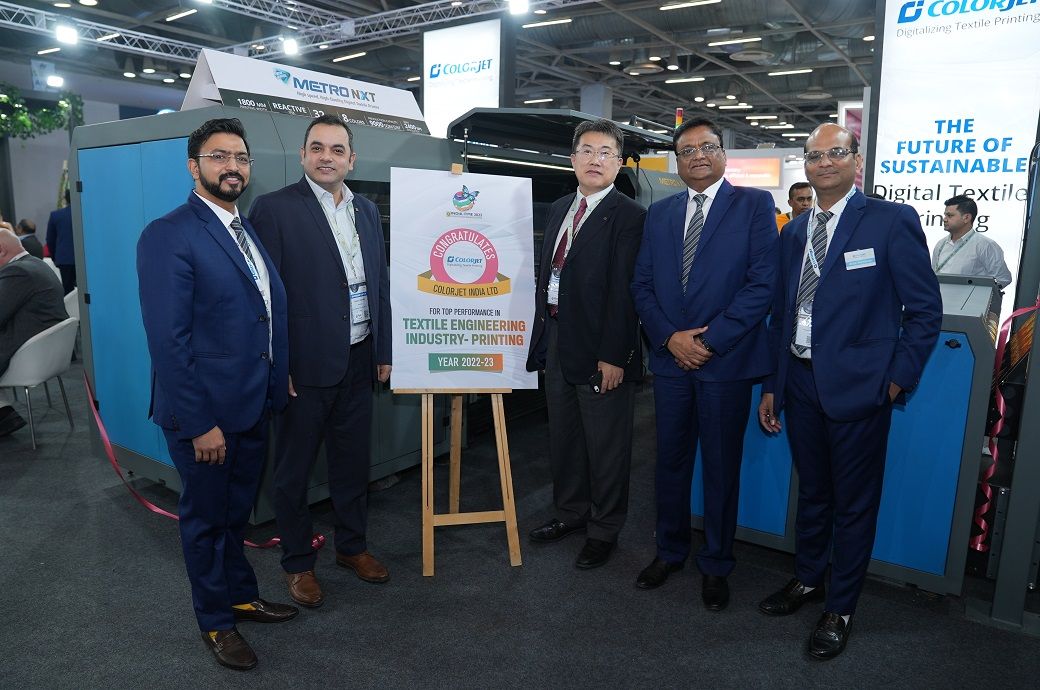 ColorJet launches Metro NXT digital textile printer at India ITME 2022