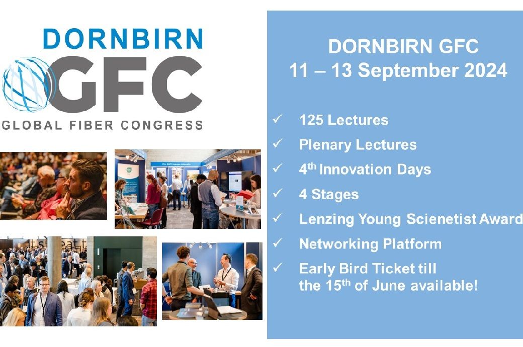 63rd Dornbirn Global Fiber Congress to focus on fibre, energy tech