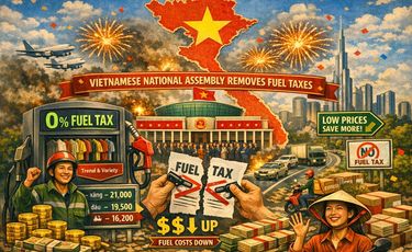 Vietnamese National Assembly removes fuel taxes till...