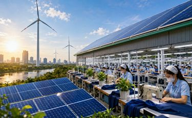 Cambodia’s clean-power garment premium