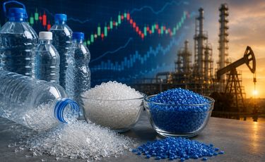 Polyester chips rise on feedstock tightness and...