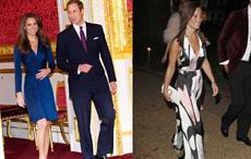 Kate Middleton and Pippa Middleton in Daniella Helayel's designs with Prince William. Courtesy: Koovs