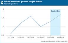 Further reforms necessary to sustain growth: OECD on India