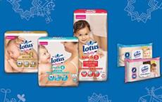 SCA adds baby products to Lotus brand in France
