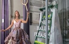 Fashion collections dress Wimbledon windows