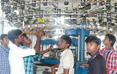 Students at the Knitting Laboratory of NIFT TEA Institute; Courtesy: NIFT TEA Knitwear Fashion Institute