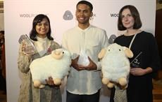 L-R: Anam Husain from NIFT Delhi, Nishant Raj from NID Ahmedabad, and Franziska Knitsch from Pearl Academy Rajouri. Courtesy: Woolmark