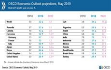 OECD projects world economy to grow 3.2% in 2019