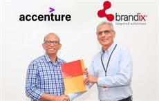  Manish Sharma, group operating officer for Accenture Operations, and Ashroff Omar, Brandix’s group chief executive officer. Pic: Accenture