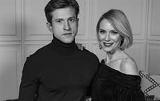 Daniel lee for Bottega Veneta receives the Designer of the Year Award from Naomi watts. Pic: British Fashion Council