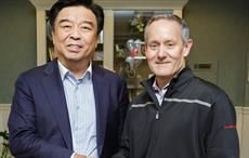 Shandong Ruyi chairman, Yafu Qiu (Left) and The LYCRA Company CEO, Dave Trerotola; Pic: BusinessWire