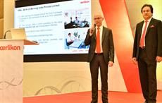 Jürgen Vogel and Debabrata Ghosh opened the technology symposium in Daman. Pic: Oerlikon