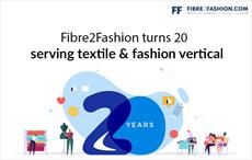 Fibre2Fashion turns 20 serving textile & fashion vertical