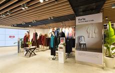 An inside view of a UNIQLO India store in New Delhi, India. Pic: Fast Retailing