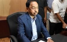 Union Minister for Micro, Small and Medium Enterprises Narayan Tatu Rane Pic: PIB