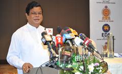 Sri Lanka's trade minister Dr. Bandula Gunawardena. Pic: Sri Lanka Export Development Board