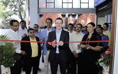 Rico Randegger, Head of Business Group After Sales, inaugurated the new spinning and winding machine repair station in Chandigarh, India. Pic: Rieter