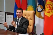 Andrey Slepnev, Minister in charge of Trade of the Eurasian Economic Commission. Pic: The Eurasian Economic Union