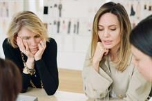 Chloe creative director Gabriela Hearst (L) with Atelier Jolie founder Angelina Jolie. Pic: Chloe/LinkedIn