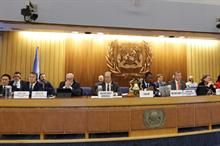 Member states of IMO at the Marine Environment Protection Committee. Pic: IMO