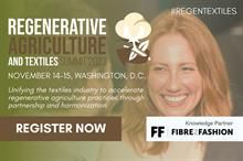 Regenerative Agriculture and Textiles Summit to be held this Nov in US