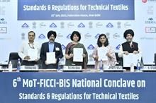 The 6th National Conclave on Standards and Regulations took place on July 25, 2023, in New Delhi. Pic: Twitter/@IndianStandards