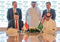 Signing ceremony to setup the logistics park at Dammam. Pic: Saudi Global Ports/LinkedIn