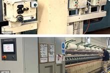 Spinning machine upgrade by Garnett Controls. Pic: Garnett