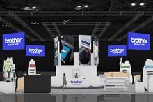 Brother Booth at FESPA Amsterdam. Pic: Brother