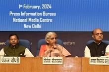 India’s Minister for Finance and Corporate Affairs Nirmala Sitharaman addressing a Press Conference on Union Interim Budget 2024 at National Media Centre, in New Delhi on February 01, 2024. Pic: PIB