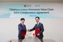  JERA & Lotte Fine Chemical partner on low carbon fuel in Asia