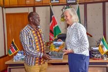 Kenyan Uasin Gishu county keen to work with US to boost textile sector