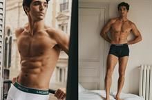Taylor Zakhar Perez joins Lacoste as underwear ambassador