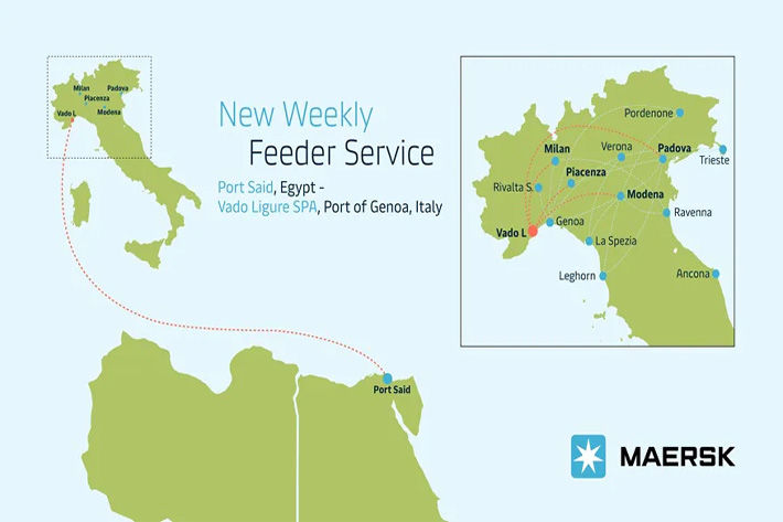 Maersk set to reduce transit times from Asia to Northern Italy - Vimarsana News