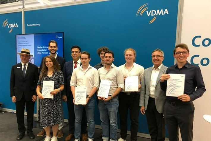 VDMA awards junior engineers at Techtextil in Frankfurt