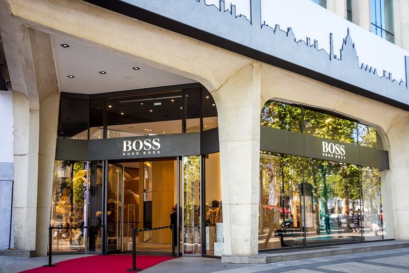 German brand Hugo Boss’ sales increased 34% in Q2 FY22