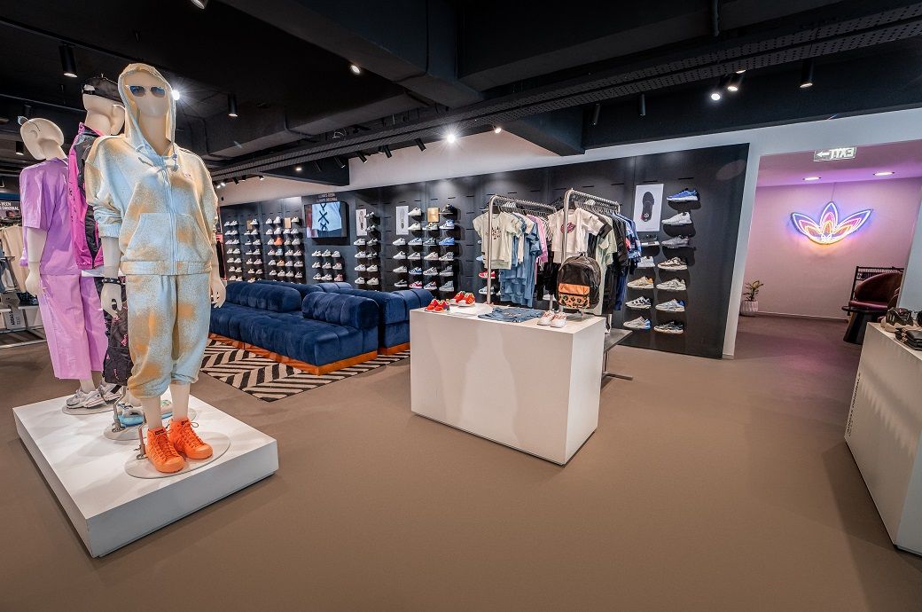 Adidas store originals showroom