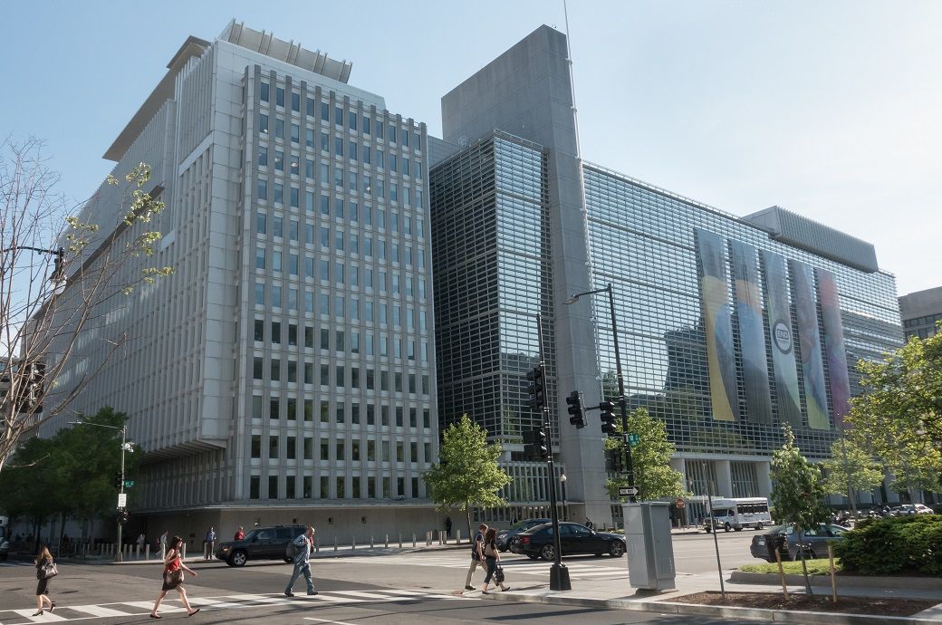 Main World Bank Building in downtown Washington, DC. Pic: Shutterstock/ Bob Korn