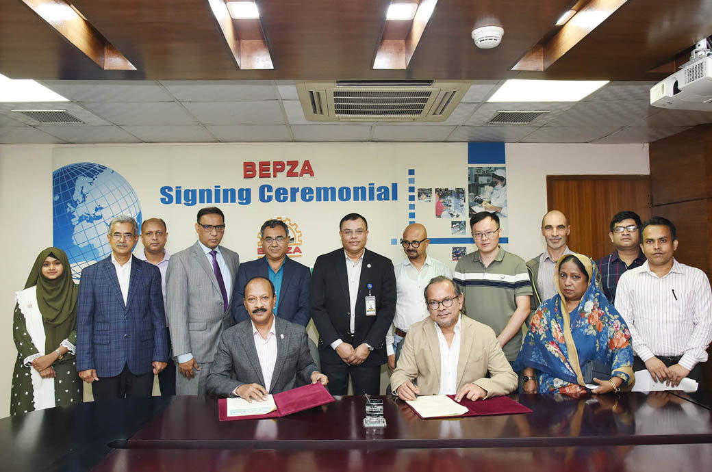 Pic: Bangladesh Export Processing Zones Authority (BEPZA)